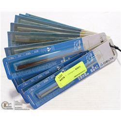 LOT OF 11 PACKS OF 5 DELTA SCROLL SAW BLADES