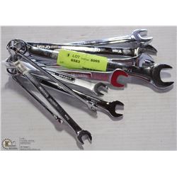 SET OF 10 ASST SIZE WESTWARD WRENCHES