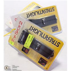 LOT OF 3 TOP SPOT 2 CONVERTIBLE FLASH LIGHTS