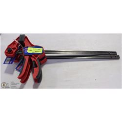 LOT OF 2 WESTWARD 12" TRIGGER CLAMPS