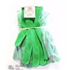 Image 1 : LOT OF 7 PAIRS  OF GREEN CUT RESISTANT GLOVES