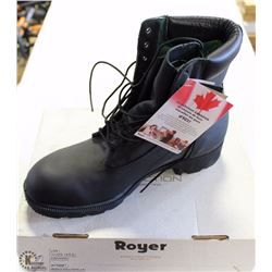 ROYER ROVAK STEEL TOES BOOTS SIZE 11