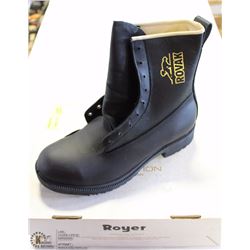 ROYER ROVAK SIZE 9.5 STEEL TOE BOOTS