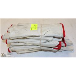 4 PAIRS OF SMALL LEATHER GLOVES