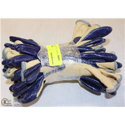 LOT OF 12 PAIRS OF KLEENGUARD G60 NITRILE GLOVES