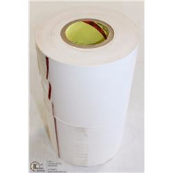 LOT OF 2 ROLLS OF 4INCH WIDE SCOTCH TAPE
