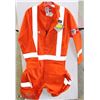 Image 1 : BIG BILL M FR ORANGE REFLECTIVE COVERALLS