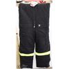 Image 1 : BIG BILL MEDIUM OVERALLS BLACK WITH REFLECTIVE
