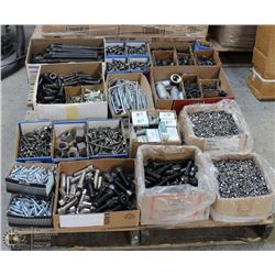 PALLET OF ASST NUTS AND BOLTS