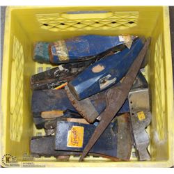 BOX OF 11 AXE HEADS