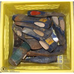 BOX OF 14 AXE HEADS