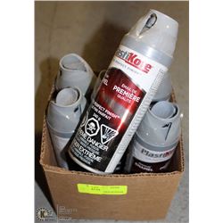 6 CANS OF PLASTI KOTE PREMIUM ENAMEL GREY
