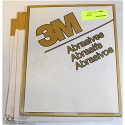 LOT OF 4 PACKS OF 3M 500PA SAND PAPER
