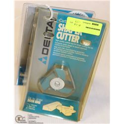 LOT OF 2 DELTA SHAPE CUTTERS