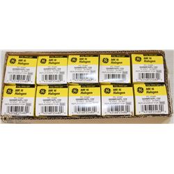 GE MR 16 HALOGEN LIGHTS 10 IN TOTAL