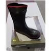 Image 1 : ACTON SIZE 10 STEEL TOE RUBBER BOOTS