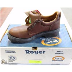 ROYER SIZE 5 STEEL TOE BUSINESS SHOES