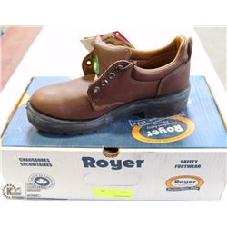 ROYER SIZE 5.5 STEEL TOE BUSINESS SHOES