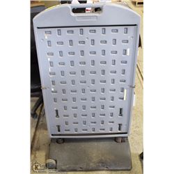 DOUBLE SIDE WIND SIGN WITH WHEELS