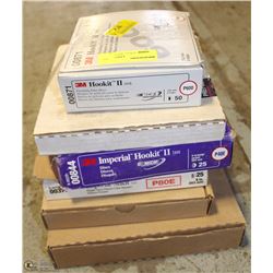 SEVERAL BOXES OF ASST SAND PAPER DISCS