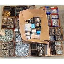 PALLET OF ASST BOLTS AND THREADED RODS
