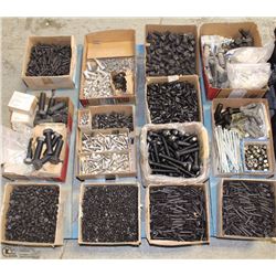 PALLET OF ASST FASTENERS
