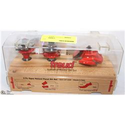 FREUD 3 PC RAISED PANEL BIT SET
