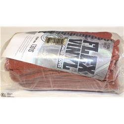 12 PAIRS OF FLEX VINYL GLOVES SIZE SMALL