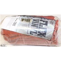 12 PAIRS OF FLEX VINYL GLOVES SIZE SMALL