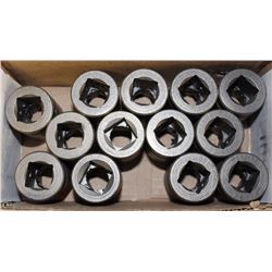 LOT OF 3/4  TO 3/4 SOCKETS