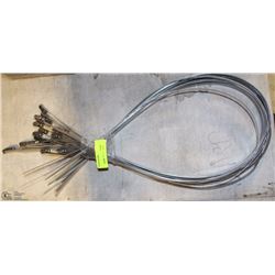 LARGE LOT OF HUGE SCREW CLAMPS