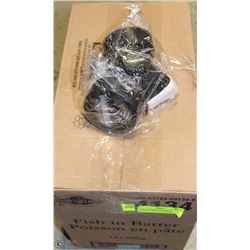 10 SETS OF NEW HALF MASK RESPIRATORS WITH FILTERS