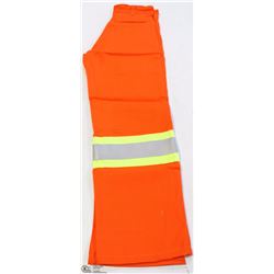 3 PAIRS OF BIG BILL FR ORANGE WORK PANTS 30X28
