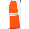 Image 1 : 1 PAIR OF BIG BILL FR ORANGE WORK PANTS 34X32
