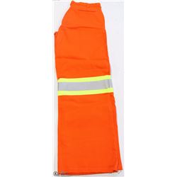 3 PAIRS OF BIG BILL FR ORANGE WORK PANTS 40X36