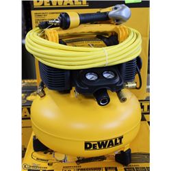 NEW DEWALT DW1KIT18PP PANCAKE COMPRESSOR/HOSE/