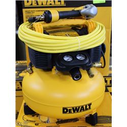 NEW DEWALT DW1KIT18PP PANCAKE COMPRESSOR/HOSE/