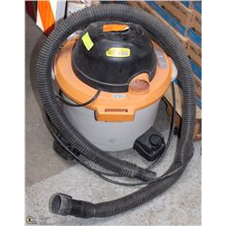 SMALL RIDGID WET/DRY VAC - AS IS STORE RETURN