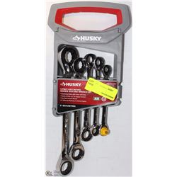 HUSKY RATCHETING WRENCH SET AS IS