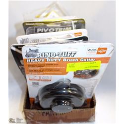 LOT OF WEEDWACKER HEADS - AS IS STORE RETURN