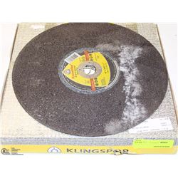 KLINGSPOR 12" GRINDING WHEELS