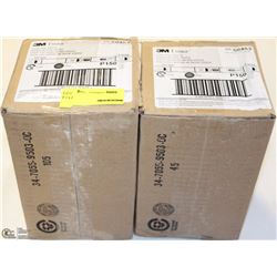 2 BOXES 3M STIKIT P150 CLOTH DISCS