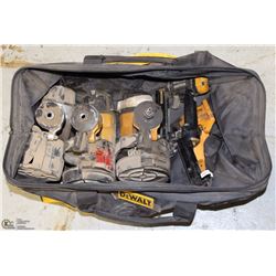 BAG OF ASSORTED BOSTITCH AIR NAILERS