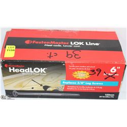 FASTENER MASTER 3/8" LAG SCREWS