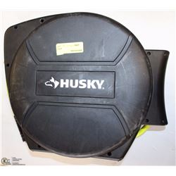 HUSKY RETRACTABLE AIR HOSE REEL WITH HOSE