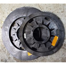 LOT OF 2 ADAPTER FLOOR POLISHER