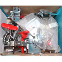 BOX OF WELDING CLAMPS
