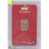 Image 1 : RMC 1 GRAM .999 GOLD BAR