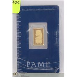 PAMP .999 GOLD 2.5GRAM BAR