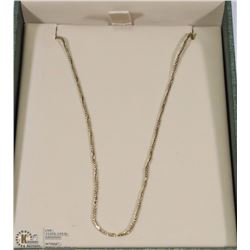 10 KT YELLOW GOLD 20" TWIST-CHAIN